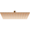 Mexen Slim dešťová sprcha 25 x 25 cm, růžové zlato - 79125-60