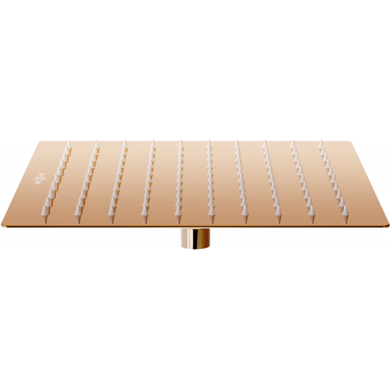 Mexen Slim dešťová sprcha 25 x 25 cm, růžové zlato - 79125-60