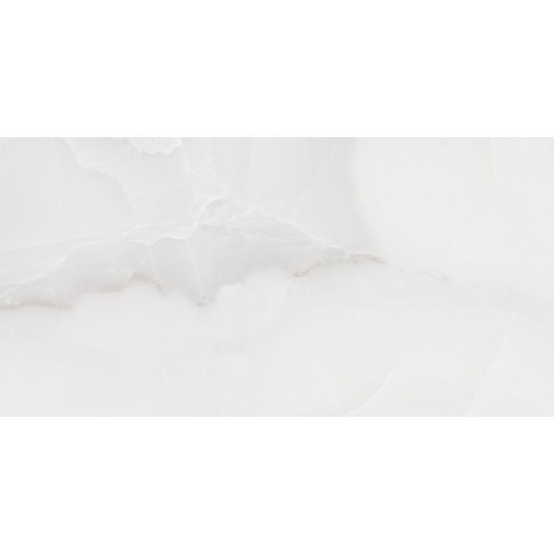 Mexen Onyx Stříbrný vzorek glazovaného rektifikovaného gresu G1, dlaždice podlahová a stěnová, lesk - TL106-02-S