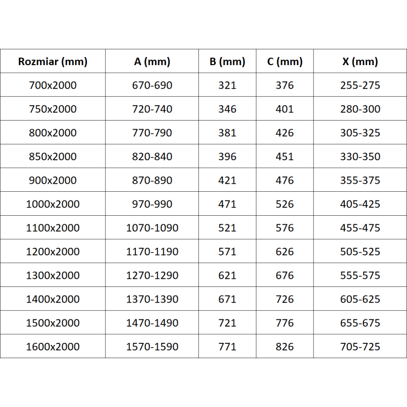Mexen Velar posuvná sprchová stěna Walk-in 160 x 200 cm, grafit 8 mm, kartáčovaný gun gray - 871-160-000-43-66