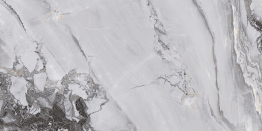 Mexen Limos Šedá ukázka rektifikované glazované dlažby G1, podlahová a stěnová dlaždice, lesk - TL127-01-S