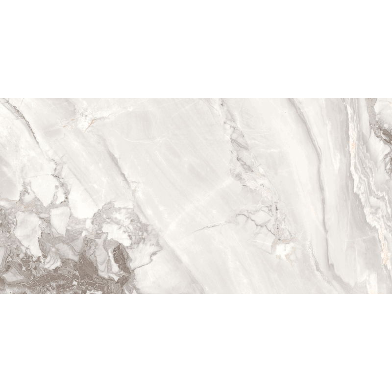 Mexen Limos Bílý vzorek glazované rektifikované G1 dlaždice, dlaždice podlahové/stěnové, lesk - TL127-03-S