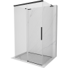 Mexen Rox-3S L sprchový kout 3-stěnný posuvný 110 x 80 cm, transparentní, černý - 8C2L-110-085-70-00-3S