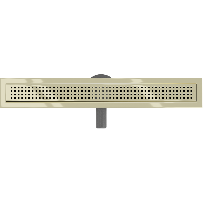 Mexen Flat 360° M08 otočný lineární odtok 60 cm, zlatý - 1525060-40