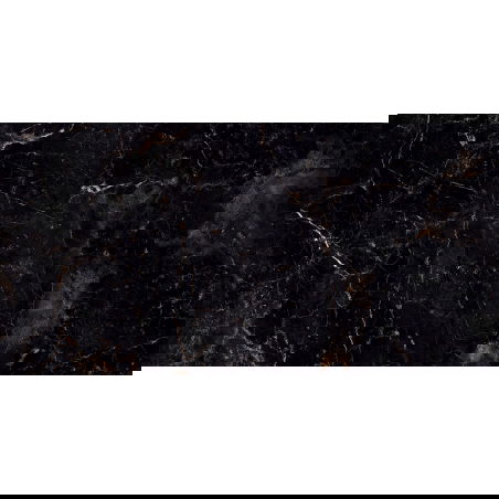 Mexen Champion Černý vzorek glazované rektifikované dlažby G1, obkladačka podlahovo-stěnová, vysoký lesk - TL202-00-S