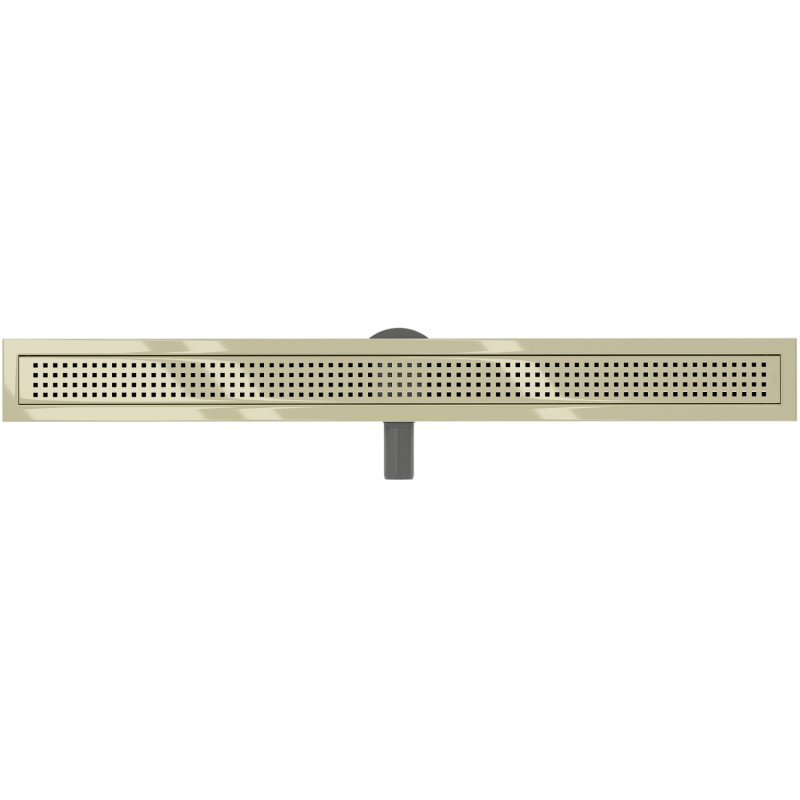 Mexen Flat 360° M08 otočný liniový odtok 80 cm, zlatý - 1525080-40