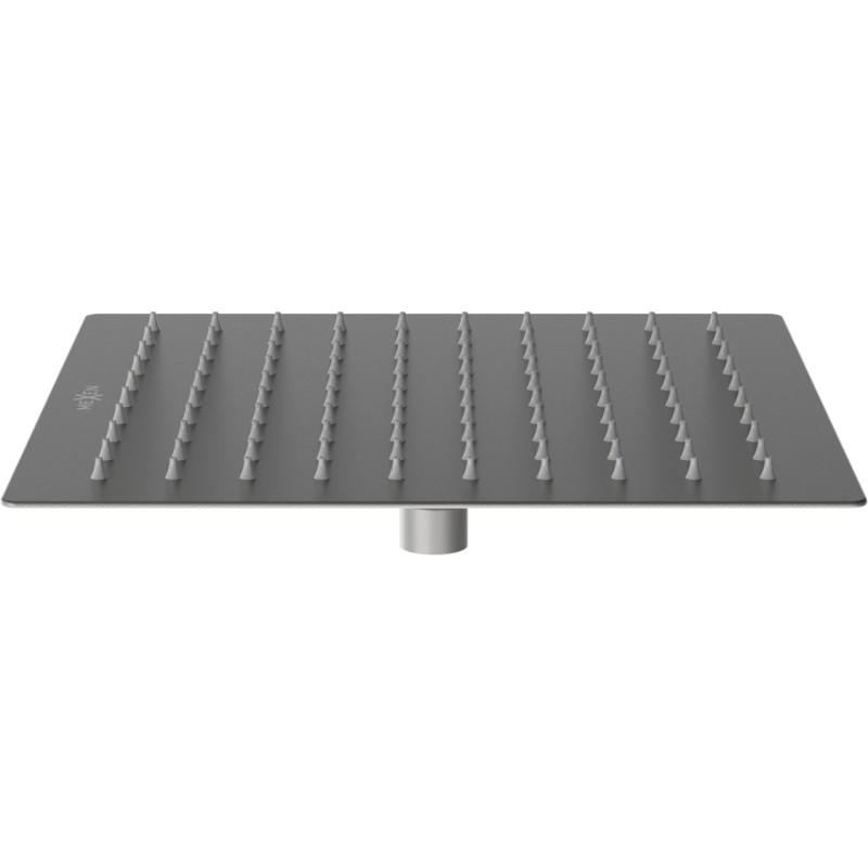 Mexen Slim sprchová hlavice 25 x 25 cm, kartáčovaná gun šedá - 79125-66