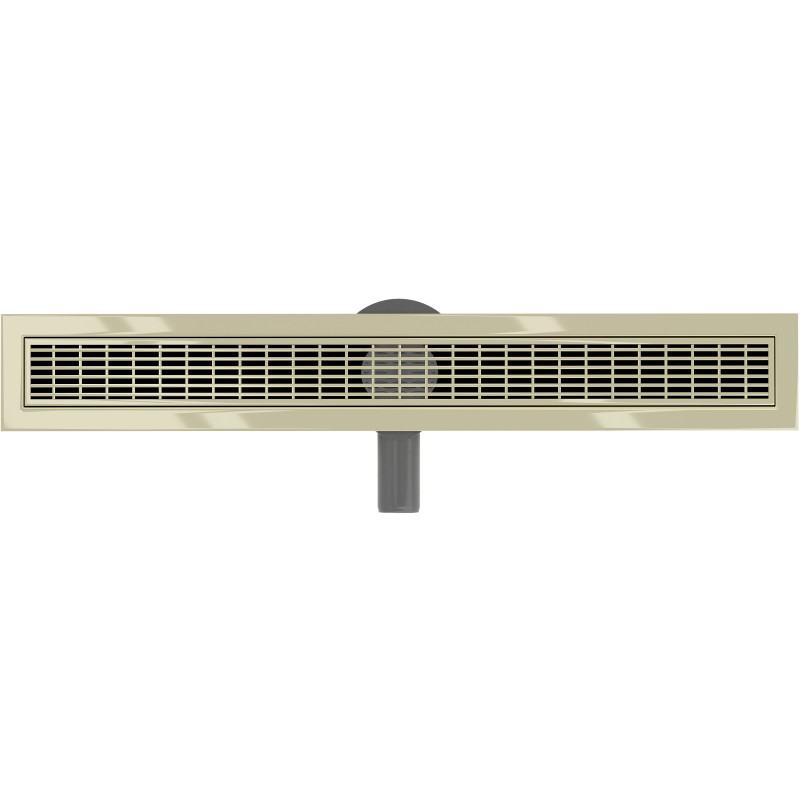 Mexen Flat 360° M33 otočný lineární odtok 70 cm, zlatý - 1533070-40