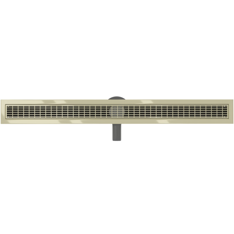 Mexen Flat 360° M33 otočný liniový odtok 100 cm, zlatý - 1533100-40