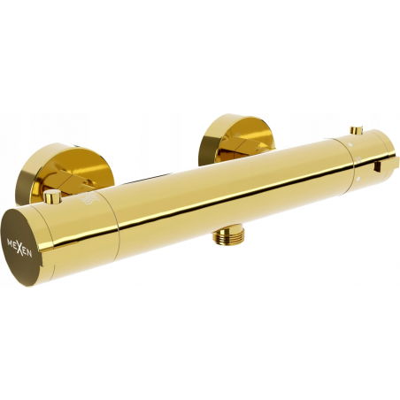 Mexen Kai termostatická sprchová baterie, zlatá - 77100-50
