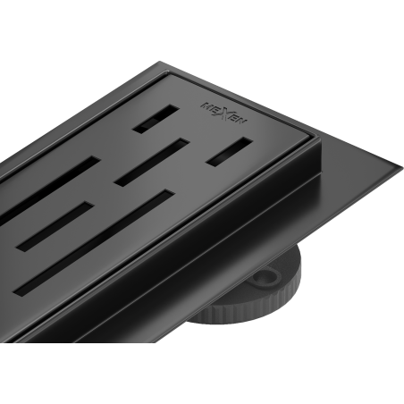 Mexen Flat 360° M01 otočný lineární odtok 60 cm, černý - 1720060-40