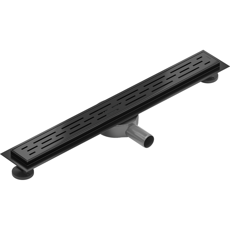 Mexen Flat 360° M01 liniový otočný odtok 70 cm, černý - 1720070-40