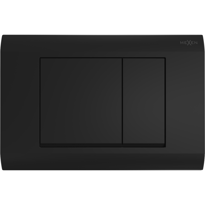 Mexen Fenix 01 splachovací tlačítko, černý matný - 600103