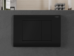 Mexen Fenix 01 splachovací tlačítko, černý matný - 600103