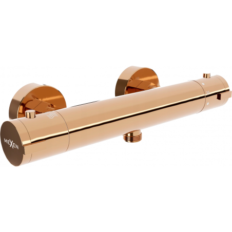Mexen Kai termostatická sprchová baterie, růžové zlato - 77100-60