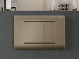 Mexen Fenix 01 tlačítko splachování, zlaté šampaňské - 600104