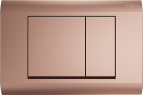 Mexen Fenix 01 splachovací tlačítko, růžové zlato - 600105