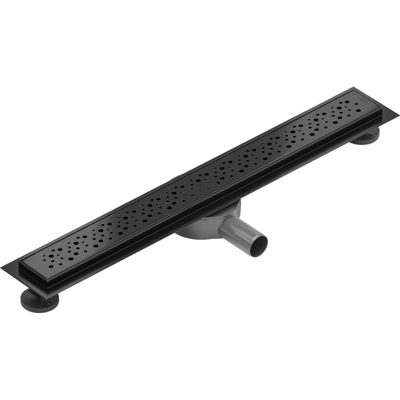 Mexen Flat 360° M12 liniový otočný odtok 50 cm, černý - 1721050-40