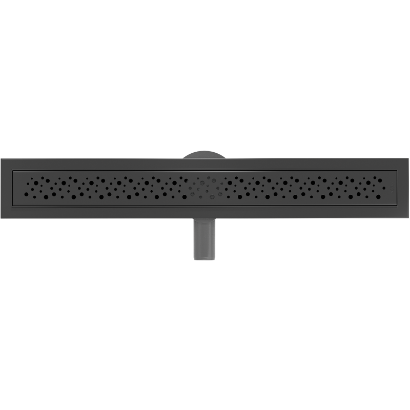 Mexen Flat 360° M12 otočný liniový odtok 70 cm, černý - 1721070-40