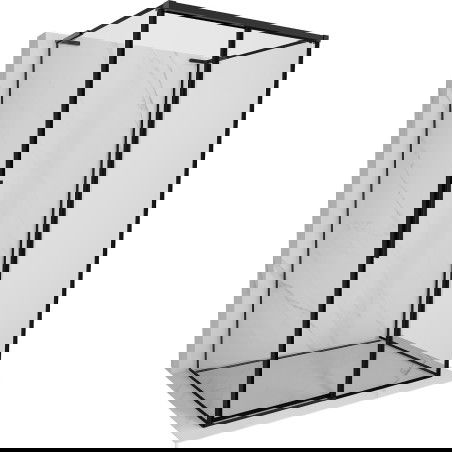 Mexen Rox-3S L sprchová kabina 3-stěnná posuvná pravá 95 x 90 cm, černý rám, černá - 8C2L-095-090-70-70-3S-P