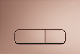 Mexen Fenix 02 splachovací tlačítko, růžové zlato - 600205