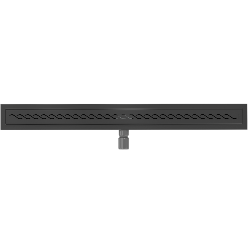 Mexen Flat 360° M18 otočný lineární odtok 90 cm, černý - 1723090-40