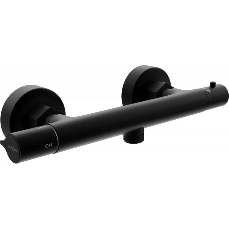 Mexen Slim termostatická sprchová baterie, černá - 77105-70