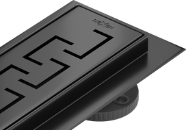 Mexen Flat 360° M15 liniový otočný odtok 60 cm, černý - 1724060-40