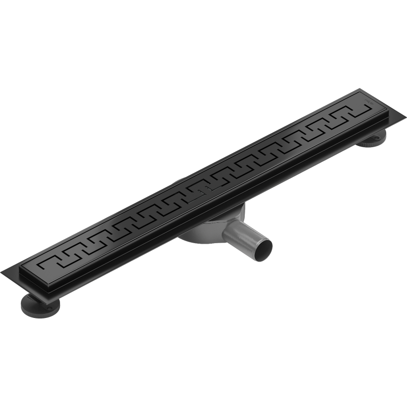 Mexen Flat 360° M15 liniový otočný odtok 60 cm, černý - 1724060-40