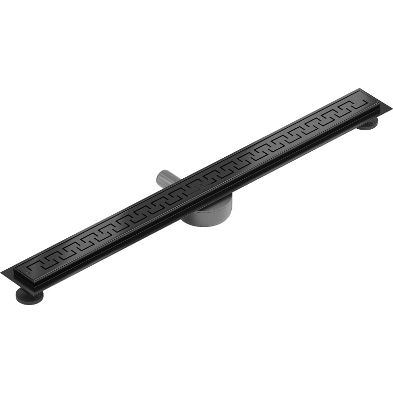 Mexen Flat 360° M15 otočný lineární odtok 90 cm, černý - 1724090-40