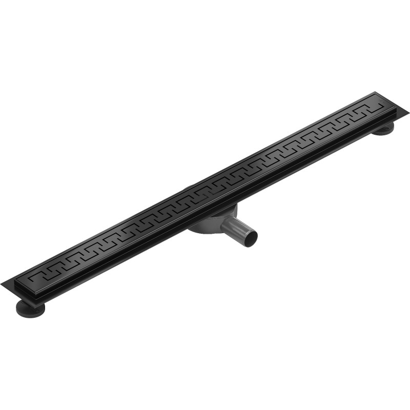 Mexen Flat 360° M15 otočný lineární odtok 90 cm, černý - 1724090-40