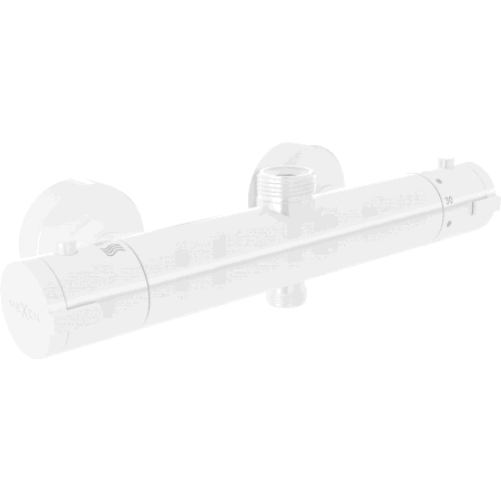 Mexen Kai termostatická sprchová baterie, bílá - 77150-20