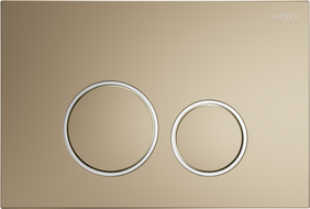 Mexen Fenix 05  splachovací tlačítko, zlatý šampaňský - 600504