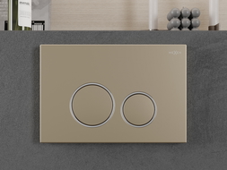 Mexen Fenix 05  splachovací tlačítko, zlatý šampaňský - 600504