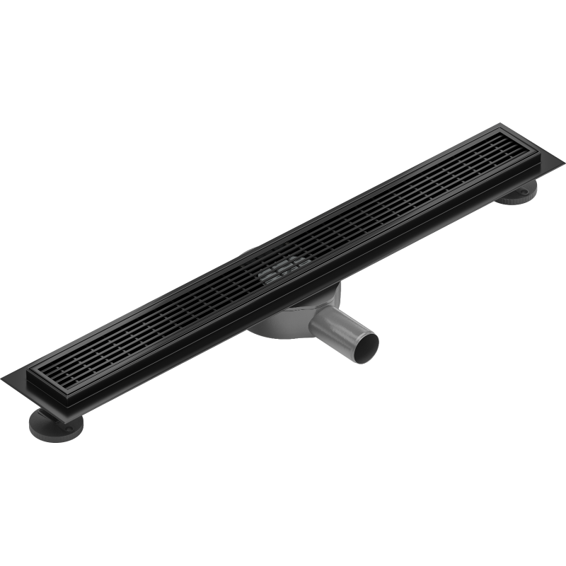 Mexen Flat 360° M33 lineární otočný odtok 50 cm, černý - 1733050-40