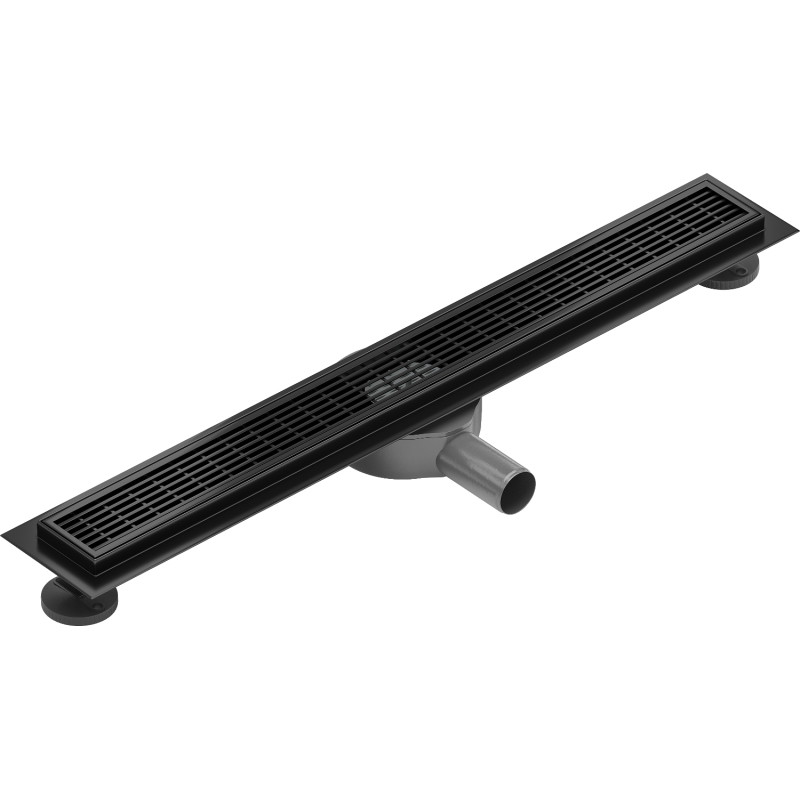 Mexen Flat 360° M33 otáčkový liniový odtok 60 cm, černý - 1733060-40