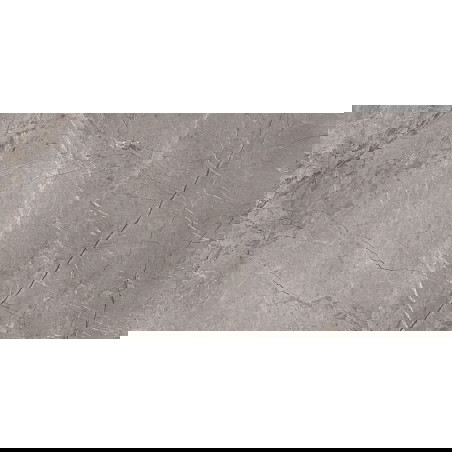 Mexen Litava Šedá vzorek glazované rektifikované dlažby G1, obkladová dlaždice, carving - TL406-03-S