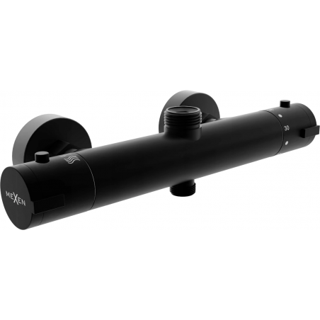 Mexen Kai termostatická sprchová baterie, černá - 77150-70