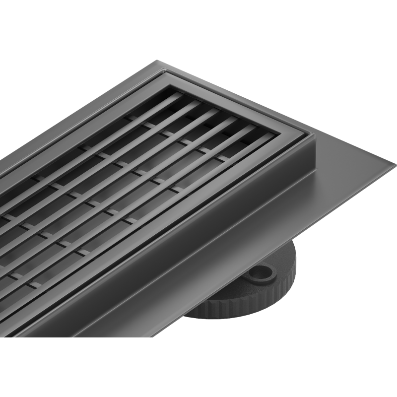 Mexen Flat 360° M33 otočný liniový odtok 100 cm, černý - 1733100-40