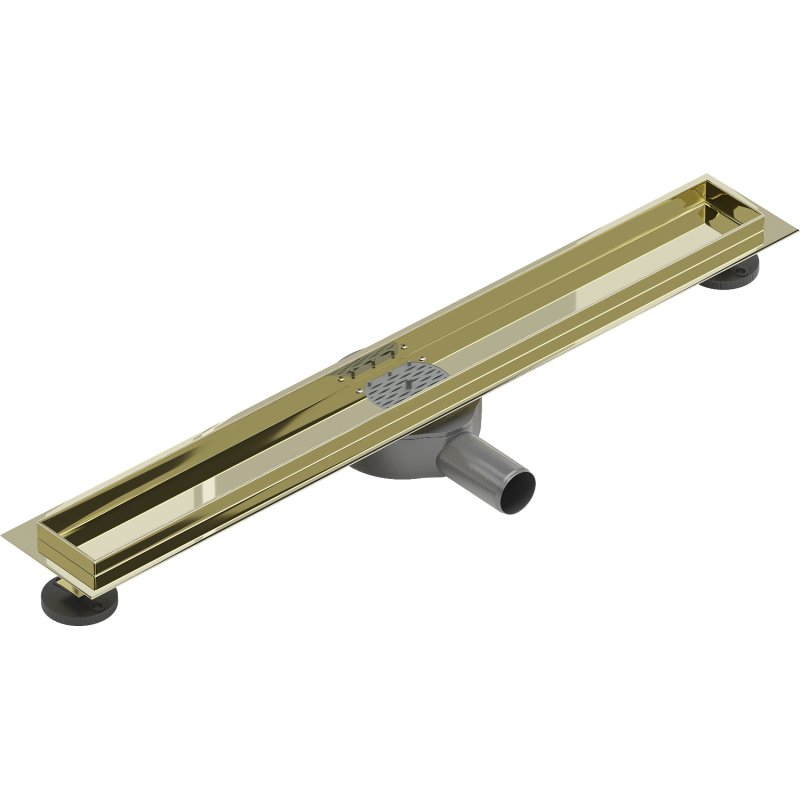 Mexen Flat 360° rotační těleso pro linii odpadu 60 cm, zlaté - 1540060