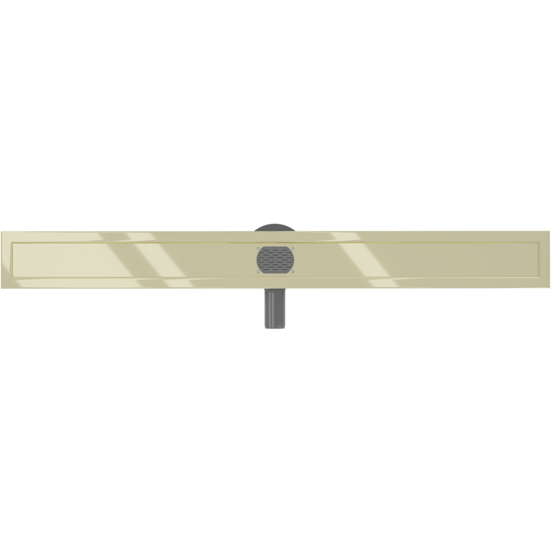 Mexen Flat 360° těleso pro liniový odtok otočné 90 cm, zlaté - 1540090