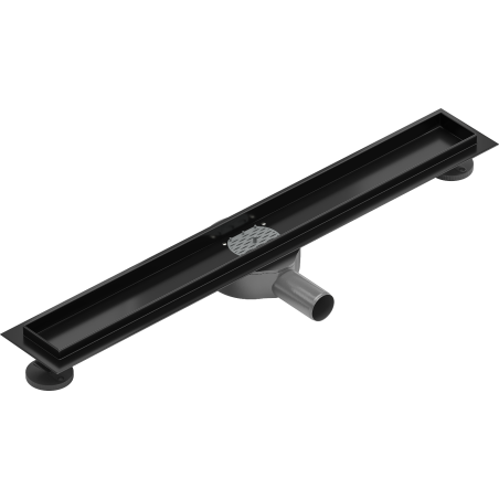 Mexen Flat 360° tělo pro otočný liniový odtok 50 cm, černý - 1740050