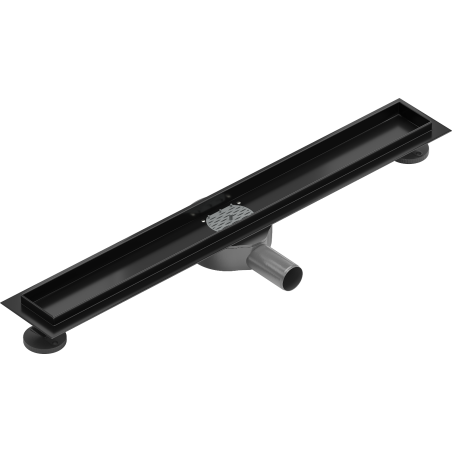 Mexen Flat 360° tělo pro otočný liniový odtok 60 cm, černé - 1740060