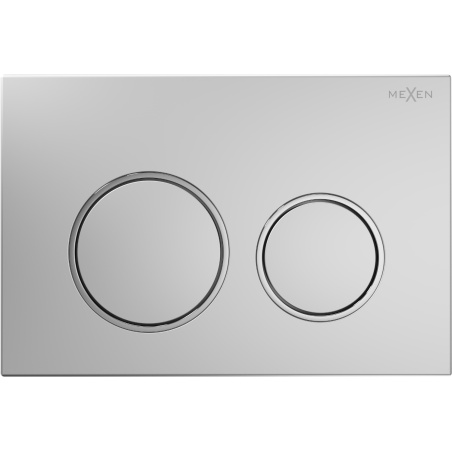 Mexen Fenix 07 XS splachovací tlačítko, chrom matný - 600702