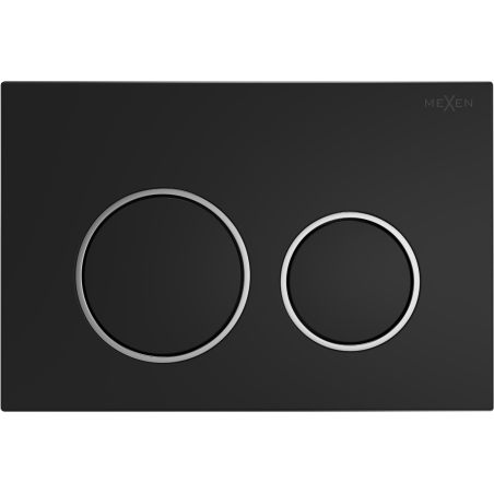 Mexen Fenix 07 XS tlačítko splachování, černý matný - 600703