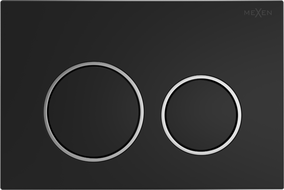 Mexen Fenix 07 XS tlačítko splachování, černý matný - 600703