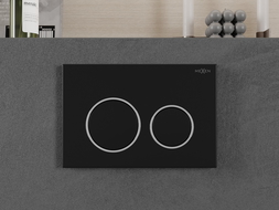 Mexen Fenix 07 XS tlačítko splachování, černý matný - 600703