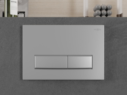 Mexen Fenix 09 splachovací tlačítko, matný chrom - 600902