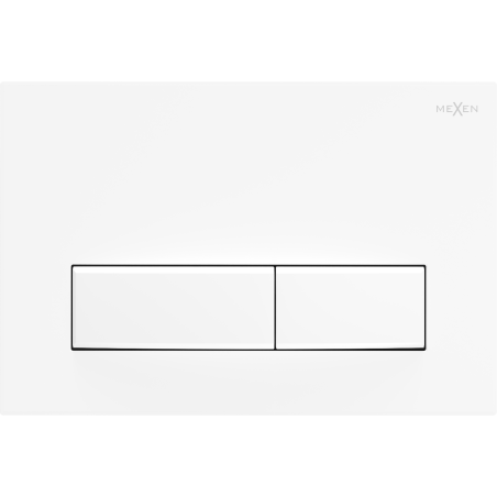 Mexen Fenix 09 splachovací tlačítko, bílá matná - 600920