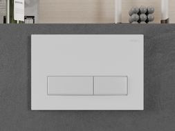 Mexen Fenix 09 splachovací tlačítko, bílá matná - 600920